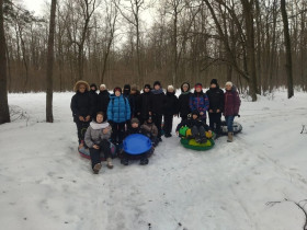 туристическая тропа. Прощание с зимой.