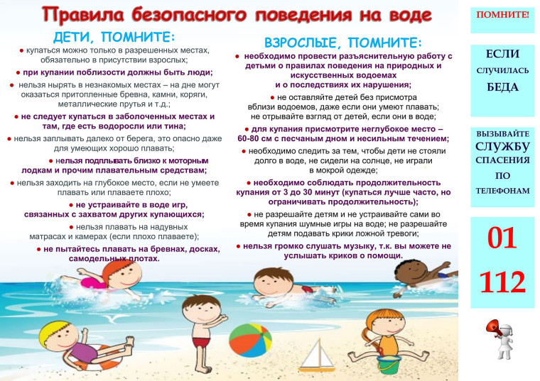 Об усилении мер безопасности на водных объектах.